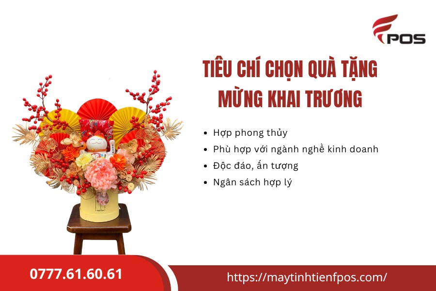 quà tặng mừng khai trương