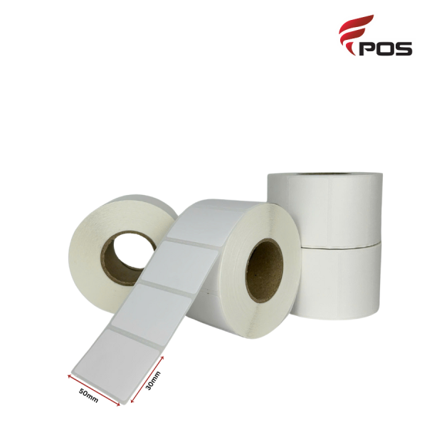 Decal TEM Nhiệt 50x30MM [CUỘN 40M]