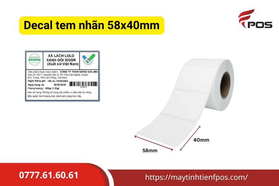 Tem dán mã vạch