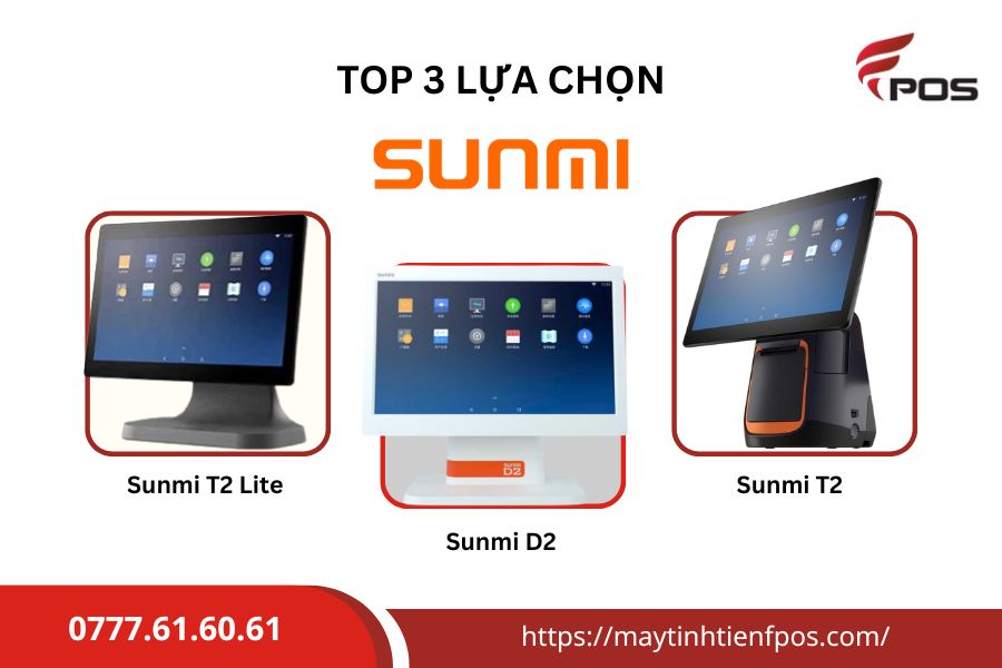 So sánh máy POS TySSO với Sunmi