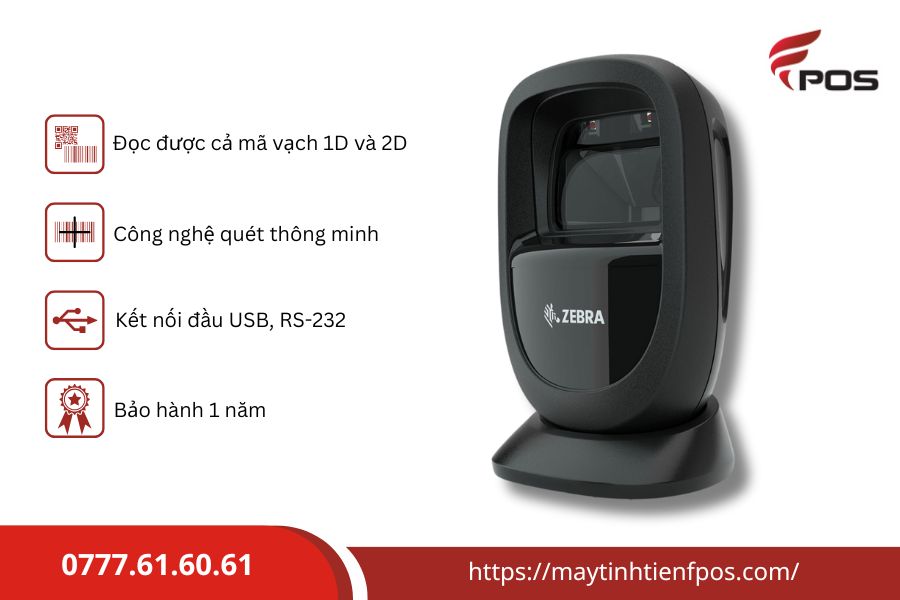 Máy quét mã vạch đa tia