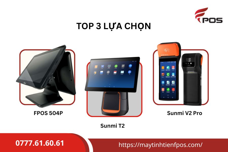 tăng doanh thu với máy POS cảm ứng