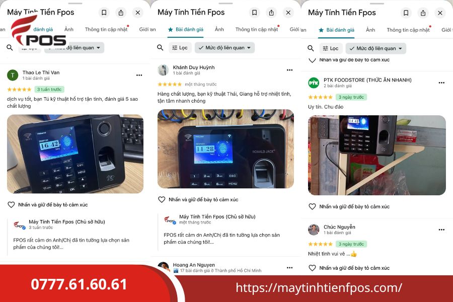 Máy Chấm Công Cho Văn Phòng