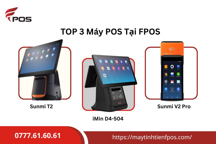 Máy POS tích hợp in hóa đơn