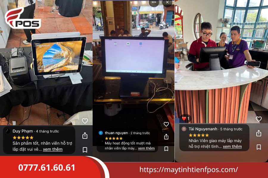 Lắp Đặt Máy POS Miễn Phí