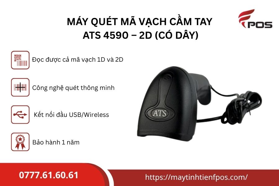 Nên Mua Máy Quét Mã Vạch 1D Hay 2D