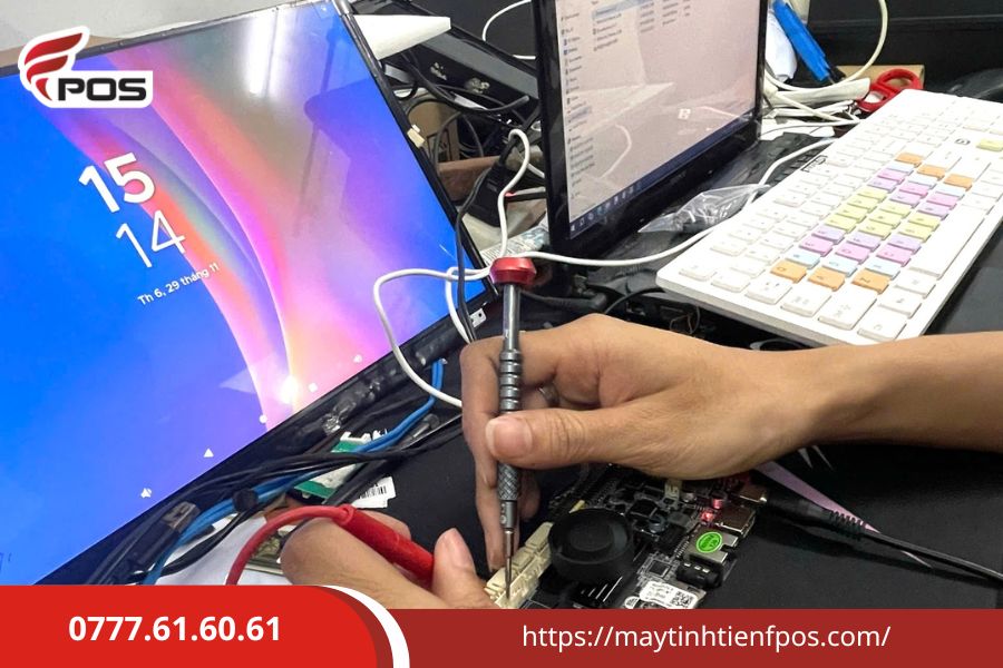 Thay màn hình máy POS
