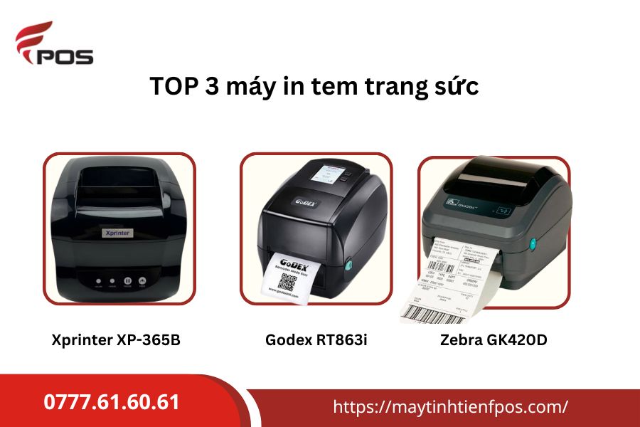 Máy in tem trang sức