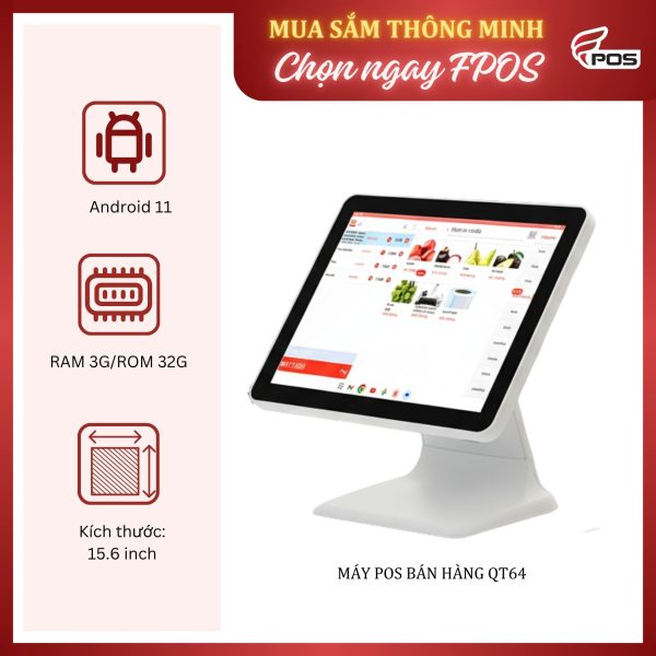 Máy POS Bán Hàng QT64