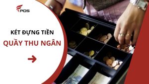 Két đựng tiền quầy thu ngân