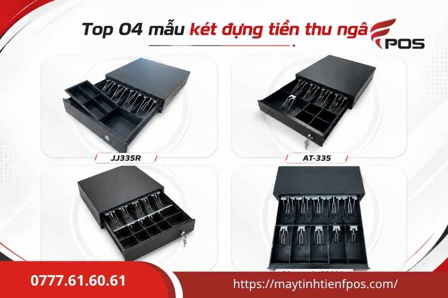 Két đựng tiền quầy thu ngân