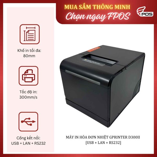 Máy In Hóa Đơn Gprinter D300ii
