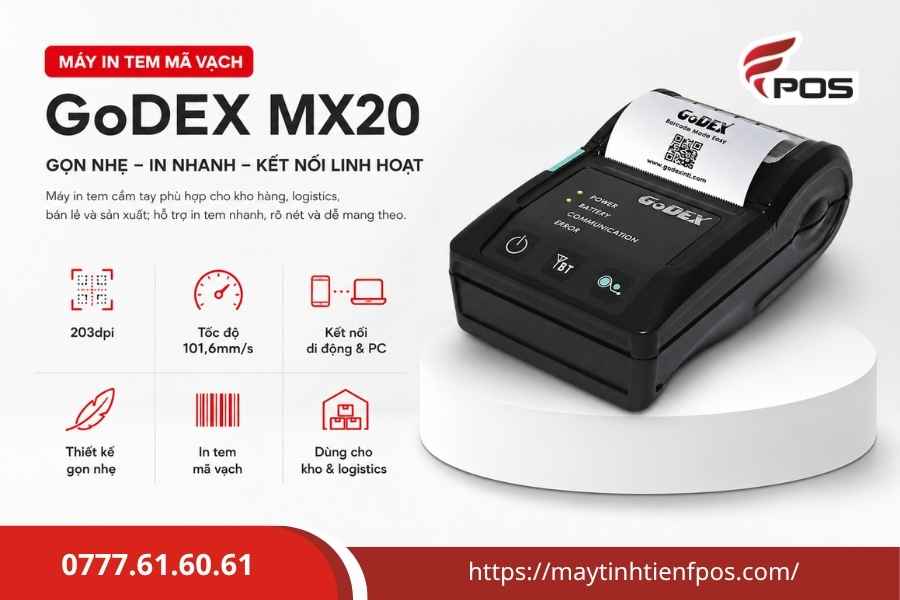 Máy in tem cầm tay