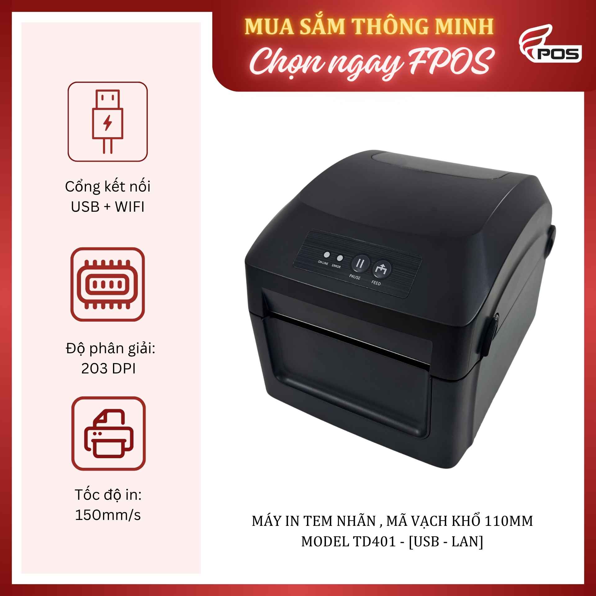 may-in-tem-nhan-td401 Máy in mã vạch TD-401