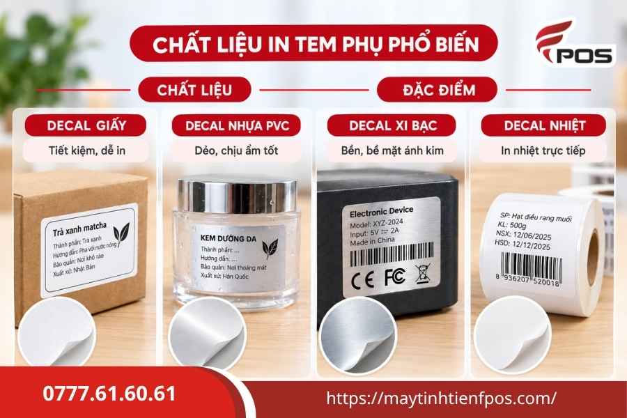 Tem phụ sản phẩm