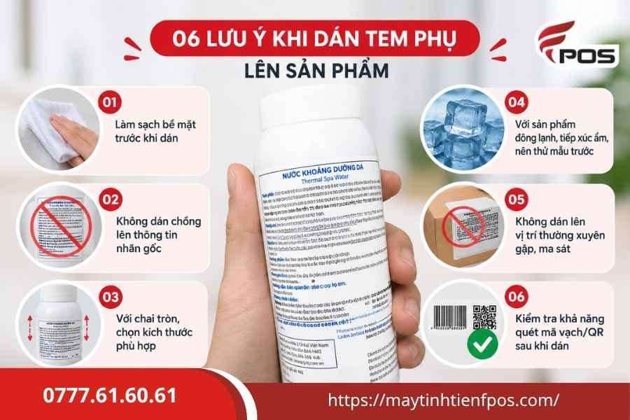 Tem phụ sản phẩm