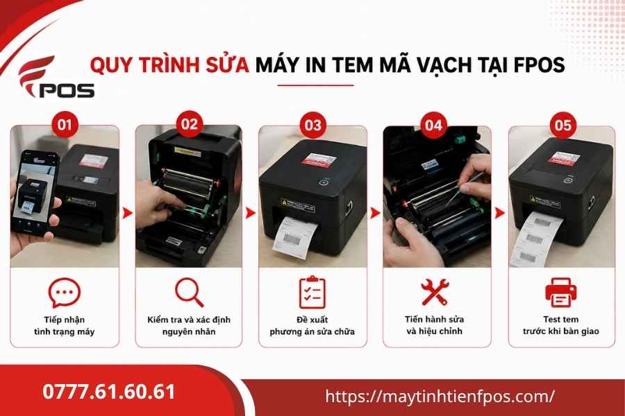 Sửa Máy In Tem Mã Vạch