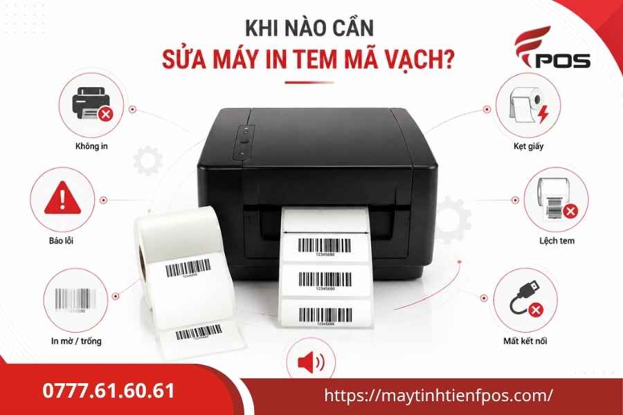 Sửa Máy In Tem Mã Vạch