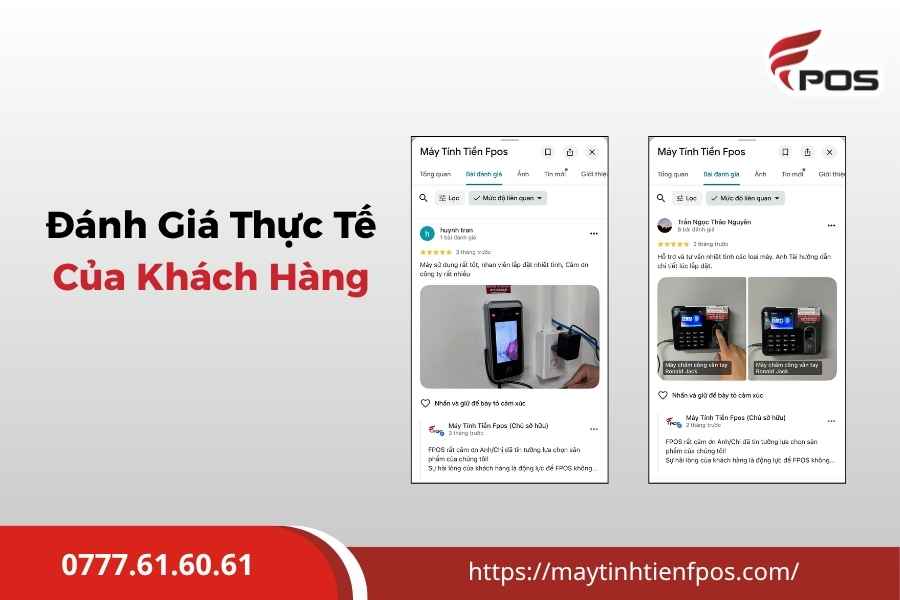 5 thương hiệu máy chấm công