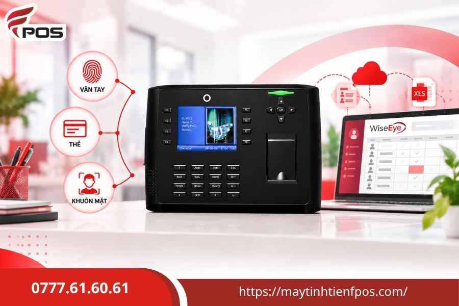 5 thương hiệu máy chấm công