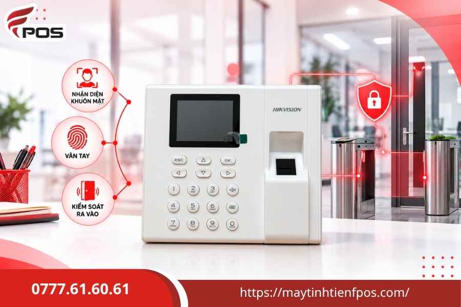5 thương hiệu máy chấm công