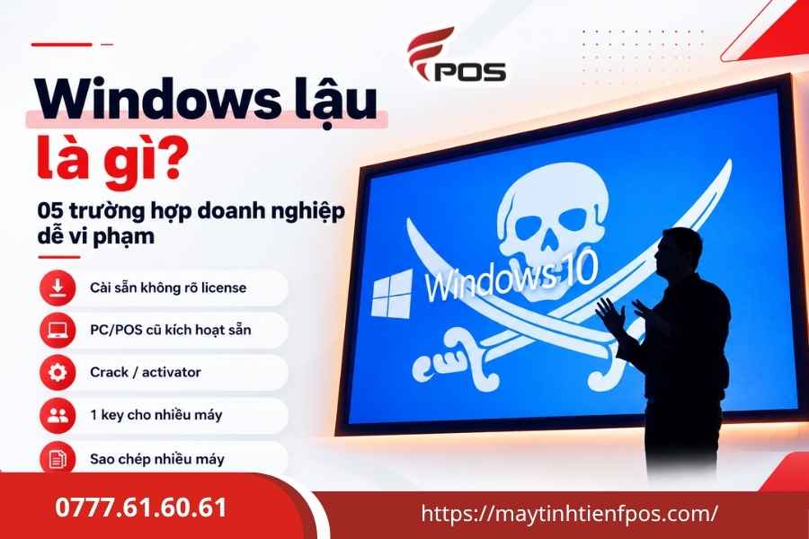 Doanh Nghiệp Dùng Windows Lậu