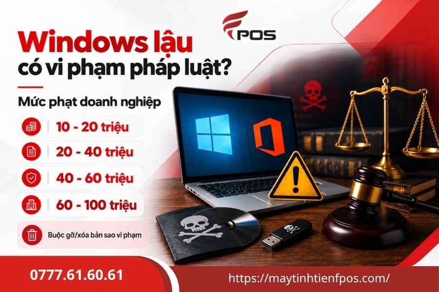 Doanh Nghiệp Dùng Windows Lậu