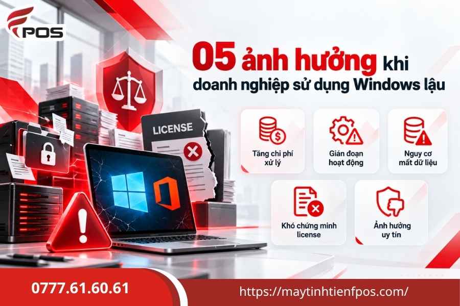 Doanh Nghiệp Dùng Windows Lậu