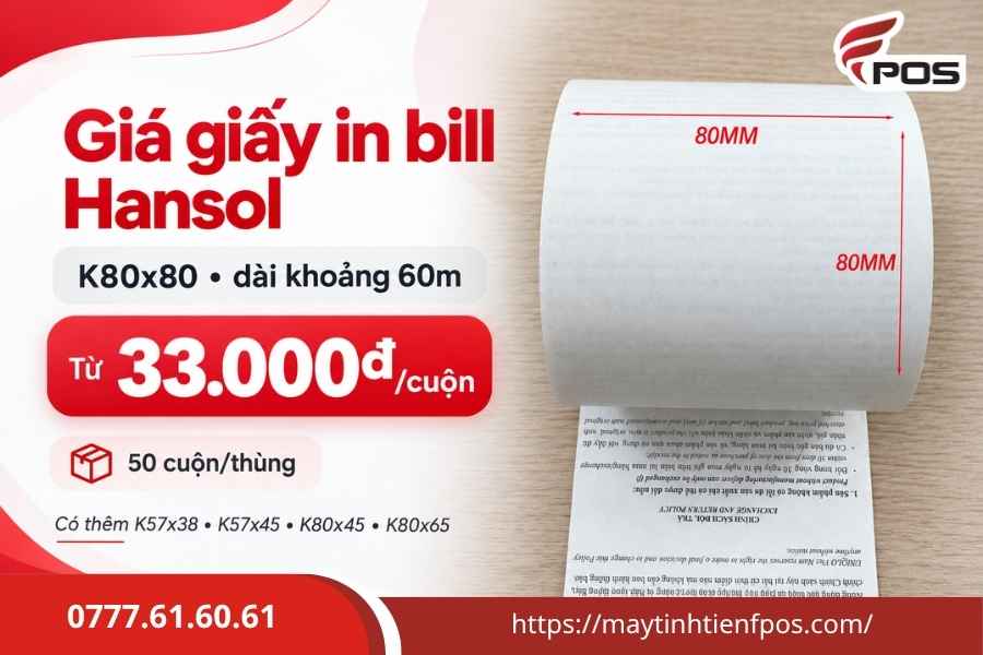 Giấy in bill Hansol