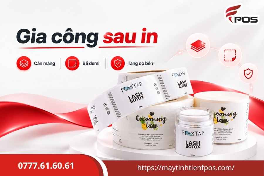 Lưu ý khi in decal tem nhãn