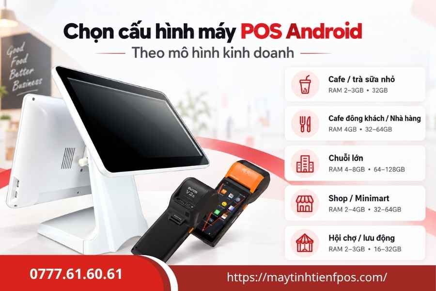 Máy POS Android