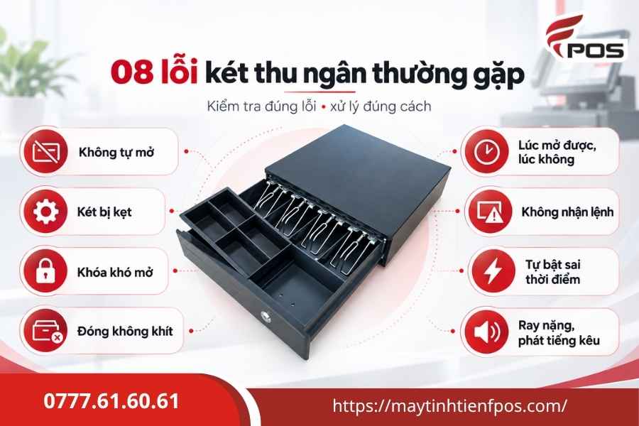Sửa Két Thu Ngân