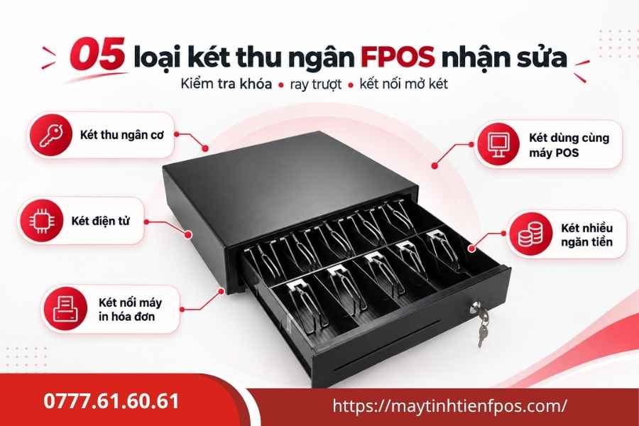 Sửa Két Thu Ngân
