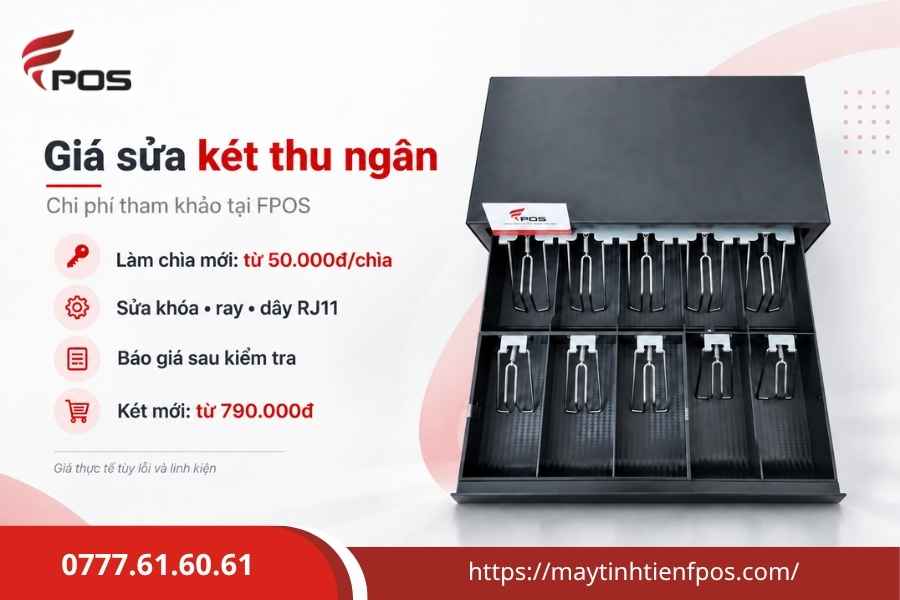 Sửa Két Thu Ngân