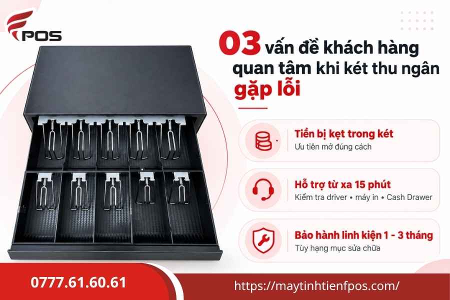 Sửa Két Thu Ngân