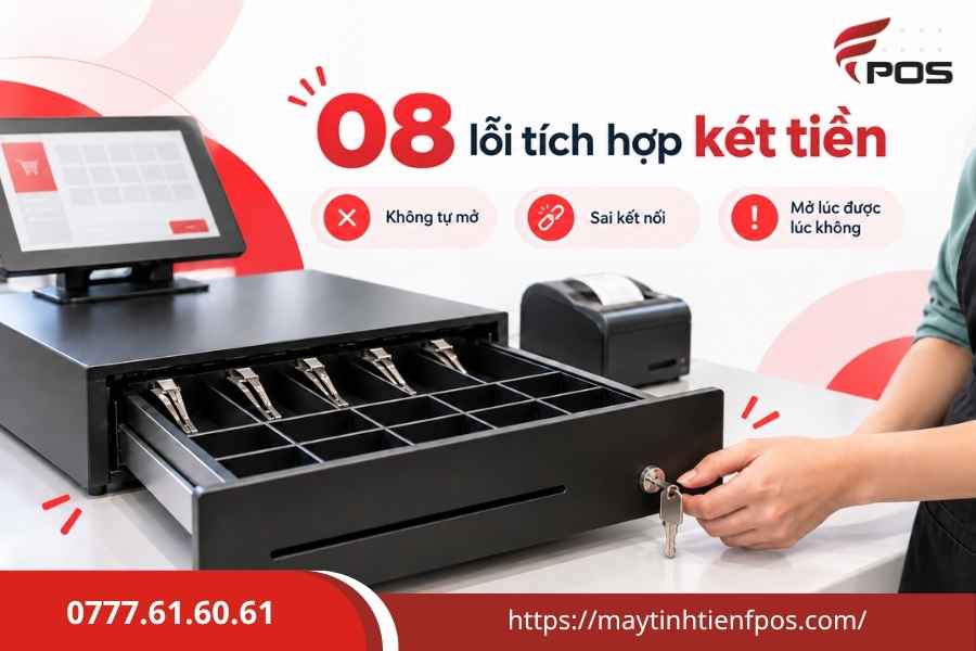 Tích hợp két tiền thu ngân
