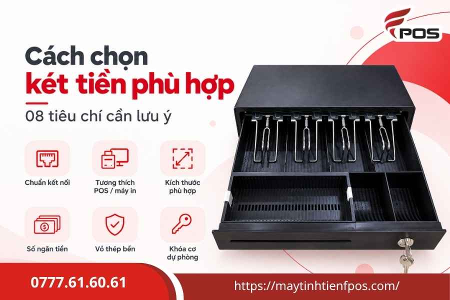 Tích hợp két tiền thu ngân